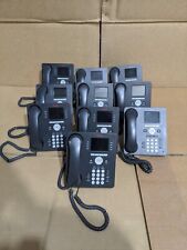 Lot of 10 Avaya 9611G 8-Line Internet Office IP Phone with Stand and Handset picture