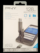 PNY Duo Link 128GB USB3.0 OTG Flash Drive picture