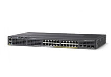 Cisco WS-C2960X-24PSQ-L Catalyst Layer3 24 Ports Ethernet Switch 1 Year Warranty picture