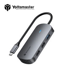 Yottamaster 5 in 1 USB Type C Hub USB 3.0 4K HDMI Adapter For Macbook Pro Air picture