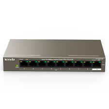 Tenda TEF1109P-8-63W 9-Port 10/100Mbps Desktop Switch Unmanaged with 8 POE Ports picture