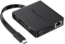 Cable Matters 8-in-1 8K DisplayPort 100W PD USB 3.2 Ethernet USB C Hub Adapter picture