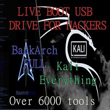 HACKING USB LIVE BOOT KALI BLACKARCH WITH OVER 6000 TOOLS picture