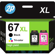 67XL Ink Cartridge for HP 67 XL Deskjet 2755 4155 2720e Envy 6010 6055 6020e picture