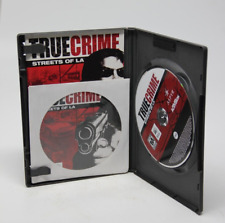 True Crime: Streets of L.A. + Manual MAC DVD detective revenge arrest perps game picture