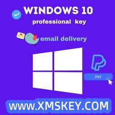 Microsoft Windows 10 11  Pro 64Bit ENGLISH DVD & Key Operating System New Sealed picture
