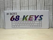 BOYI WK68 Hot-Swap RGB Mechanical Keyboard, Wireless Bluetooth 5.0/2.4G/Wired picture