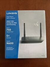 New Linksys E2500 V4  WiFi 4 Dual-Band N600 Router E2500-4B - AD0168 picture