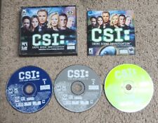  CSI:Crime Scene Investigation Crime-Solving Adventure (PC CD-ROM, 2003, 3 CDs) picture
