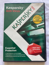 Kaspersky Lab Essential Protection PC Anti-Virus Software CD VGC DISC & Case picture