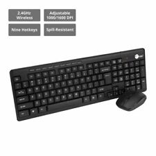 SIIG Wireless Extra-Duo Keyboard & Mouse (JK-WR0T12-S1) picture