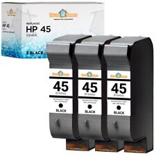 3PK for HP 45 Black 51645A for HP 45 for HP-45 for HP45 Deskjet 1000 picture