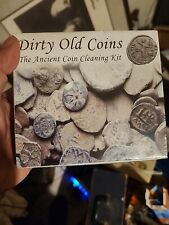  Vtg New Sealed Dirty Old Coins The Ancient Coin Cleaning Kit and Coin w/ CD-ROM picture