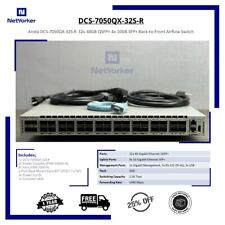 Arista DCS-7050QX-32S-R 32 Port Switch W/ Dual Power - Same Day Shipping picture