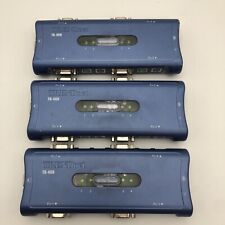 Lot Of 3 Used Trendnet TK-400  - 4 Ports  KVM Switch picture