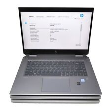 Lot of 3 HP ZBook Studio x360 G5 - Intel i5-8400H 16GB DDR4 NVIDIA No OS/SSD/AC picture