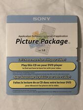 Sony Picture Package Ver 1.0 PC/Mac CD-ROM Cyber-shot Life 2003 Windows 98/2K/XP picture