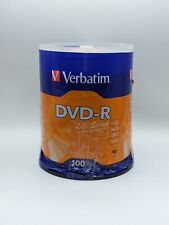 VERBATIM Life Series 16X DVD-R DVDR 4.7GB Branded Logo 100 pack 2 Hours  picture