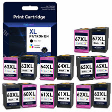 67XL 65XL 64XL 63XL 62XL 61XL 60XL Ink Cartridge Lot Compatible with HP Printer picture