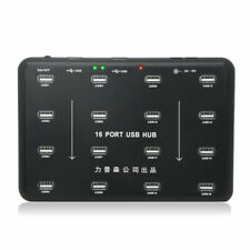 Sipolar A-100 Real Industrial Class Grade 16 Port USB Hub USB2.0 Adapter 480Mbps picture