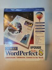 Vintage Word Perfect Suite 8 Upgrade CD-ROM  Windows 95 NT  Sealed Software New picture