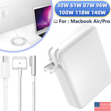 For Macbook 1&2 For MacBook Air Pro 60W USB-C L-Tip T-Tip Power Charger Adapter picture