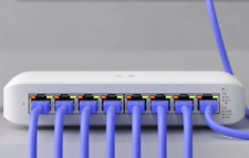 Ubiquiti UniFi Switch Lite 8 PoE 60W USW-Lite-8-PoE Gigabit Ethernet Switch NEW picture