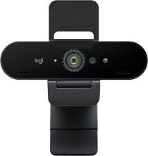 Logitech Brio 4K Webcam, Ultra 4K HD Video HD Auto Light Correction - Black picture
