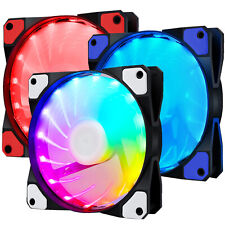 Lot Pack 120mm RGB LED PC Cooling Fans Colorful Air Cooler for Computer Case picture