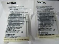 BROTHER LK4155001 *LOT OF 2* BLACK INK CARTRIDGES picture