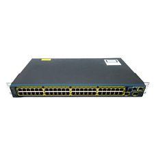 CISCO WS-C2960S-48TD-L 48 Port Gigabit Switch 2x10Gig Sfp+ Uplink 2960S-48TD-L picture