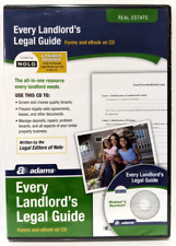 Adams Every Landlord's Legal Guide CD New Factory Sealed ALC628 picture