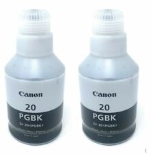 Canon GI-20 Ink 2 Bottle Pack (Black ) for Continuous ink Megatank Printers picture