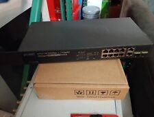 Planet Networking FGSD-1022P 8-Port 10/100Mbps + 2 Gigabit Managed PoE Switch picture