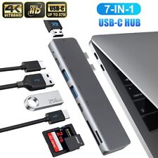7 in 1 Multiport USB-C Hub Type C To USB 3.0 4K HDMI Adapter For Macbook Pro picture