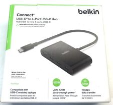 Belkin Connect 4-Port USB-C Hub 3.2 Gen 2 - Black AVC018btBK picture