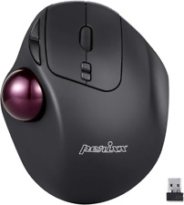 Perixx11568 Perimice-717 Wireless Trackball Mouse, Build-In 1.34 Inch Trackball  picture