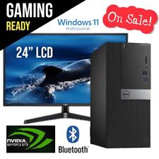 DELL Gaming Desktop Computer i7 NVIDIA GTX up to 32GB 4TB 24