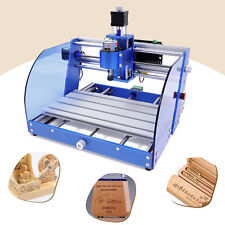 CNC 3018 Pro Router PCB Mill Wood Small Engraver Laser Machine + Emergency Stop picture