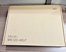 NEW Cisco Meraki MS120-48LP 48 Port PoE Cloud Blade Ethernet Switch UNCLAIMED picture
