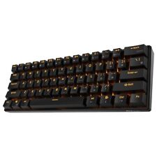 RK ROYAL KLUDGE RK61 Black Wireless Bluetooth Mechanical Keyboard Brown Switch  picture