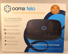 Ooma Telo Free Home Phone Service VolP Phone - Black picture