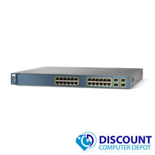 Cisco Catalyst WS-C3560G-24PS-S 24 Port PoE Gigabit Ethernet Switch 4x SFP  picture