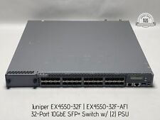 Juniper EX4550-32F 32-Port 10GbE SFP+ Switch w/ (2) PSU, EX4550-32F-AFI picture