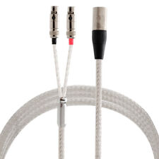 16 Cores Headphone Cable Pure Silver Cable 4Pin XLR Male Audio Line for Headset picture