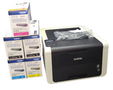 Brother HL-3170CDW Workgroup Wireless LED Printer W/ 5 Extra OEM Toners 11K picture