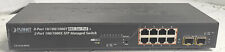 Planet Networking & Communication GS-4210-8P2S 8 Port Ethernet 2 Port SFP Switch picture