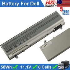6 Cells Battery For Dell Latitude E6400 E6410 E6500 E6510 Precision M2400 M4400 picture
