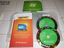 Microsoft Windows 7 Home Premium Upgrade 32 Bit and 64 Bit DVDs MS WIN  picture