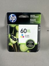 HP 60XL Tri-Color Printer Ink Cartridge New In Box Clean Unit Proven Performance picture
